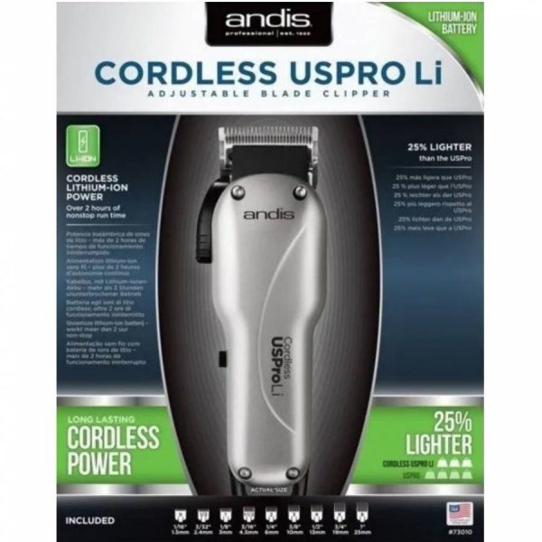 Maquina de Corte Andis Uspro Envy Li - Bivolt