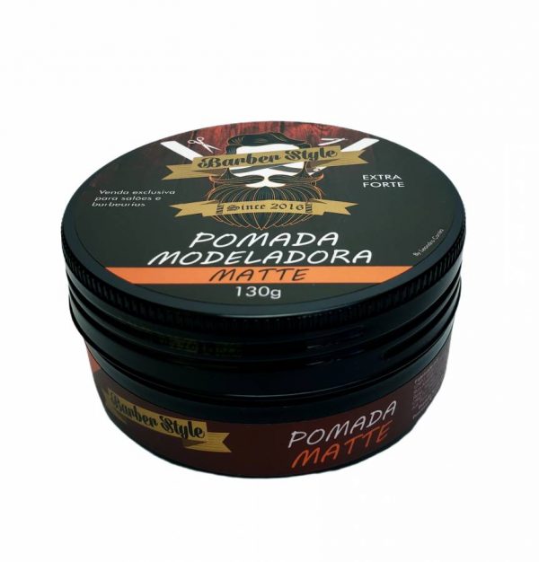 Pomada Matte 130g - Caixa com 12 Unidades (R$ 14,00 cada)