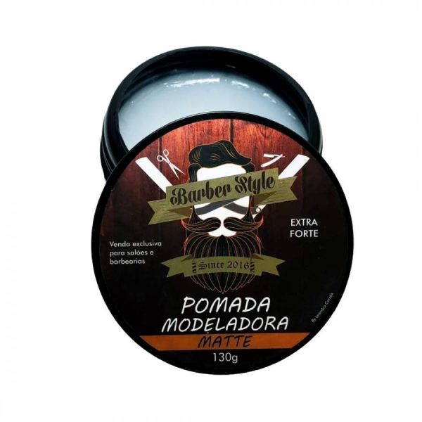 Pomada Matte 130g - Caixa com 12 Unidades (R$ 14,00 cada)